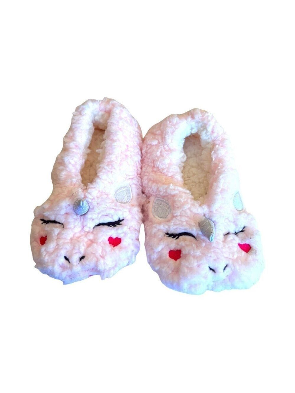 Plush Pink Unicorn Slipper Size 1.5 New without tags (3 for $12 item)